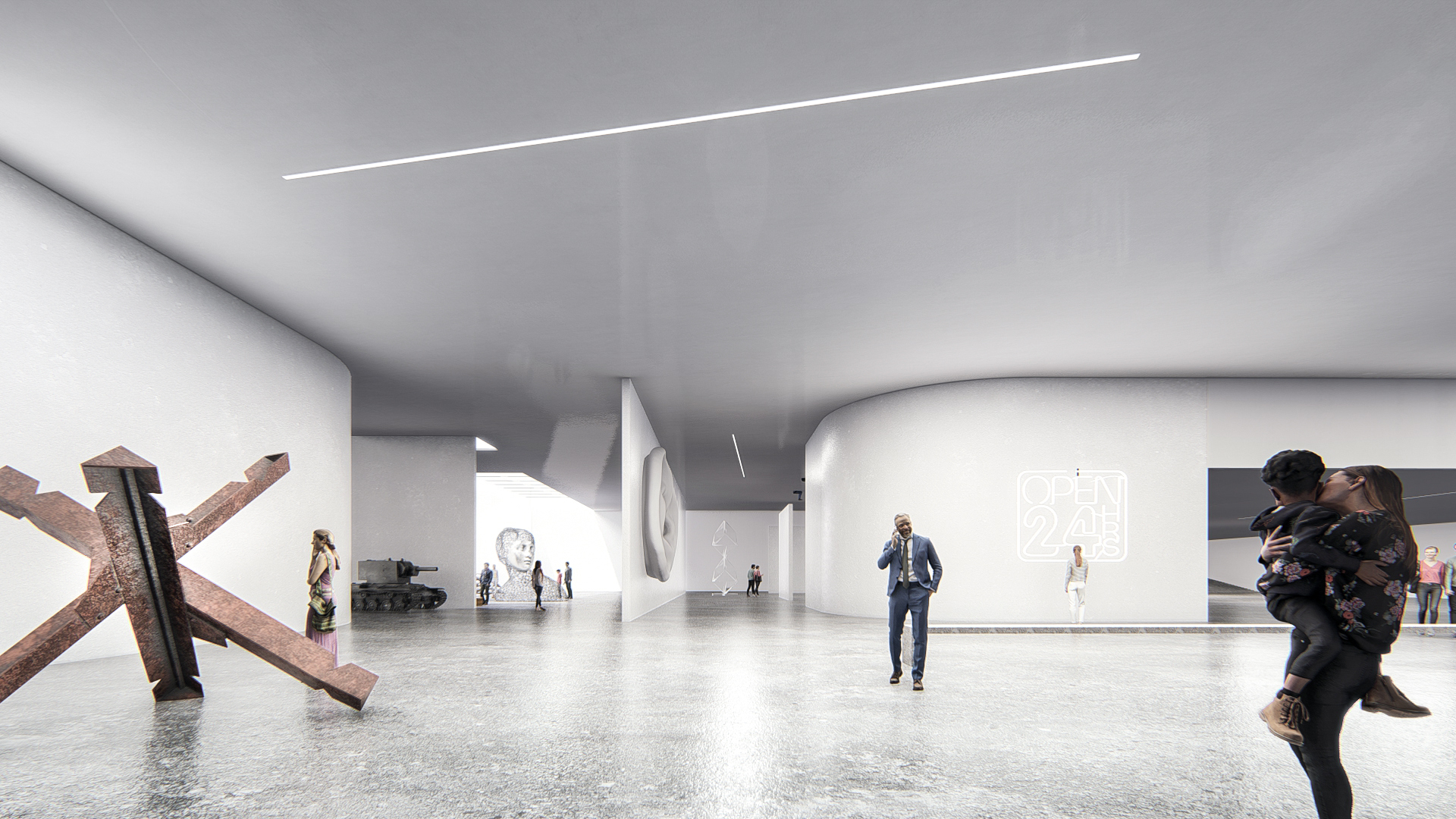 MUSEUM COMPLEX IN KOMMUNARKA / МУЗЕЙНЫЙ КОМПЛЕКС В КОММУНАРКЕ